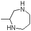 structure of CAS# 65974-17-6, 2-Methyl-[1,4]diazepane