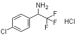structure of CAS# 65990-86-5, 4-氯-alpha-(三氟甲基)苯甲胺盐酸盐