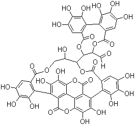 Punicalagin molecular structure (CAS 65995-63-3)