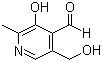 structure of CAS# 66-72-8, Pyridoxal