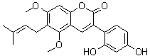 structure of CAS# 66056-18-6, Glycyrin