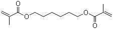 structure of CAS# 6606-59-3, 1,6-Hexanediol dimethacrylate