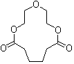 1,4,7-三氧杂环十三烷-8,13-二酮分子结构 (CAS 6607-34-7)