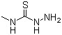structure of CAS# 6610-29-3, 4-Methylthiosemicarbazide
