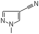 structure of CAS# 66121-71-9, 1-Methyl-1H-pyrazole-4-carbonitrile