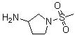 structure of CAS# 662116-71-4, 3-Amino-1-(methylsulfonyl)pyrrolidine