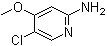 structure of CAS# 662117-63-7, 5-Chloro-4-methoxypyridin-2-amine