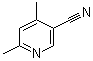 structure of CAS# 6623-21-8, 4,6-Dimethyl-3-pyridinecarbonitrile