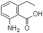structure of CAS# 66232-56-2, 2-Amino-6-ethylbenzoic acid