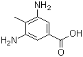 structure of CAS# 6633-36-9, 3,5-Diamino-4-methylbenzoic acid
