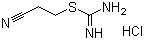 CAS 登录号：6634-40-8, 2-(2-氰基乙基)异硫脲单盐酸盐