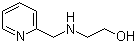 structure of CAS# 6636-71-1, 2-[(2-吡啶基甲基)氨基]乙醇