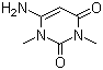 structure of CAS# 6642-31-5, 6-Amino-1,3-dimethyluracil