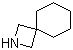 structure of CAS# 666-08-0, 2-氮杂螺[3.5]壬烷