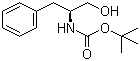 structure of CAS# 66605-57-0, N-Boc-L-Phenylalaninol