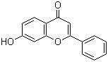 structure of CAS# 6665-86-7, 7-羟基黄酮