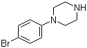 structure of CAS# 66698-28-0, 1-(4-Bromophenyl)piperazine