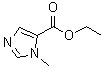 structure of CAS# 66787-70-0, 1-甲基-1H-咪唑-5-羧酸乙酯
