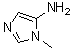 structure of CAS# 66787-75-5, 1-甲基-1H-咪唑-5-胺