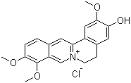 structure of CAS# 6681-15-8, 盐酸药根碱