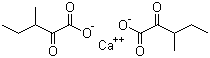 CAS # 66872-75-1 (66393-67-7), alpha-Keto-isoleucine calcium salt, (+/-)-3-Methyl-2-oxopentanoic acid calcium salt, alpha-Keto-isoleucine calcium salt