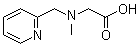 structure of CAS# 669083-52-7, N-甲基-N-(2-吡啶基甲基)甘氨酸
