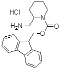 CAS 登录号：669713-55-7, 2-(氨基甲基)-1-哌啶甲酸 9H-芴-9-基甲酯盐酸盐