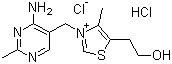 structure of CAS# 67-03-8, 盐酸硫胺