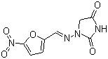 structure of CAS# 67-20-9, Nitrofurantoin