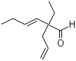 CAS # 67140-10-7, (E)-2-Allyl-2-ethylhex-3-enal