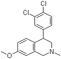 structure of CAS# 67165-56-4, (+/-)-双氮奋兴