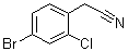 structure of CAS# 67197-54-0, 4-Bromo-2-chlorobenzeneacetonitrile