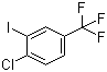 structure of CAS# 672-57-1, 4-Chloro-3-iodobenzotrifluoride