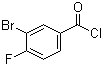 structure of CAS# 672-75-3, 3-溴-4-氟苯甲酰氯