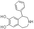 structure of CAS# 67287-49-4, 2,3,4,5-Tetrahydro-7,8-dihydroxy-1-phenyl-1H-3-benzazepine