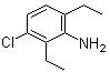 structure of CAS# 67330-62-5, 3-氯-2,6-二乙基苯胺