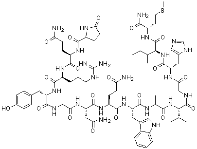 structure of CAS# 67338-70-9, 4-Tyrosine-bombesin