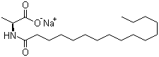 CAS # 67395-94-2, Sodium N-hexadecanoyl-L-alaninate, N-Hexadecanoyl-L-alanine monosodium salt