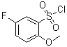 structure of CAS# 67475-56-3, 5-氟-2-甲氧基苯磺酰氯