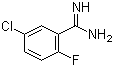 structure of CAS# 674793-32-9, 5-氯-2-氟苯甲脒