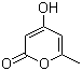 structure of CAS# 675-10-5, 4-羟基-6-甲基-2-吡喃酮