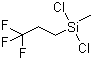 structure of CAS# 675-62-7, (3,3,3-三氟丙基)二氯甲基硅烷