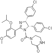 structure of CAS# 675576-97-3, Nutlin 3b