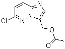 CAS # 675580-55-9, 6-Chloroimidazo[1,2-b]pyridazine-3-methanol 3-acetate, 6-Chloroimidazo[1,2-b]pyridazine-3-methanol acetate (ester)