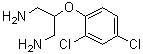 CAS 登录号：676167-18-3, 2-(2,4-二氯苯氧基)-1,3-丙二胺