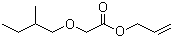 CAS # 67634-01-9, Allyl (2-methylbutoxy)acetate