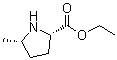 structure of CAS# 676560-84-2, Ethyl (2S,5S)-5-methylpyrrolidine-2-carboxylate