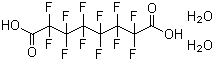 structure of CAS# 678-45-5, 全氟辛二酸二水合物