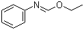 structure of CAS# 6780-49-0, Ethyl N-phenylformimidate