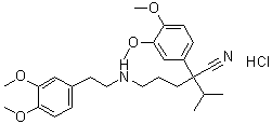 structure of CAS# 67812-42-4, Norverapamil hydrochloride